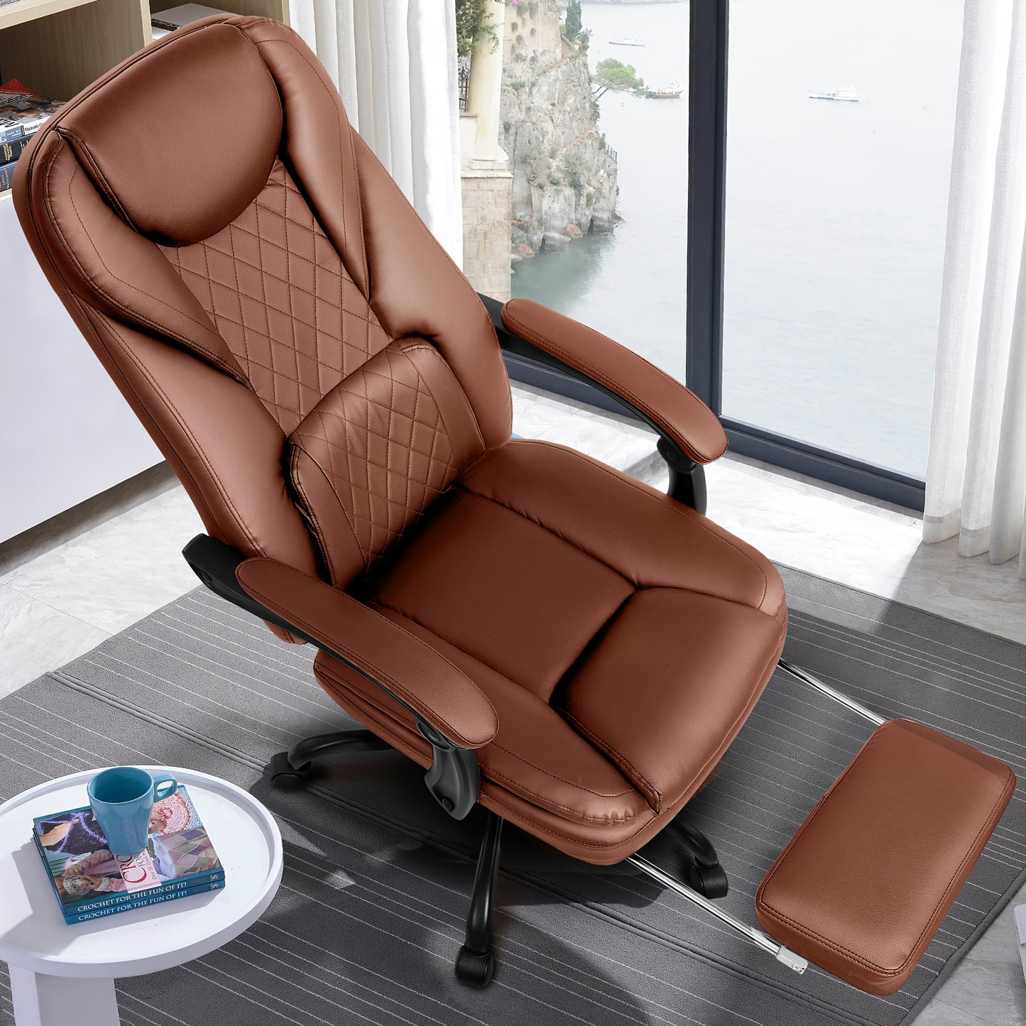 Big / Tall Executive Gaming Chair, Ergonomic, Recliner.