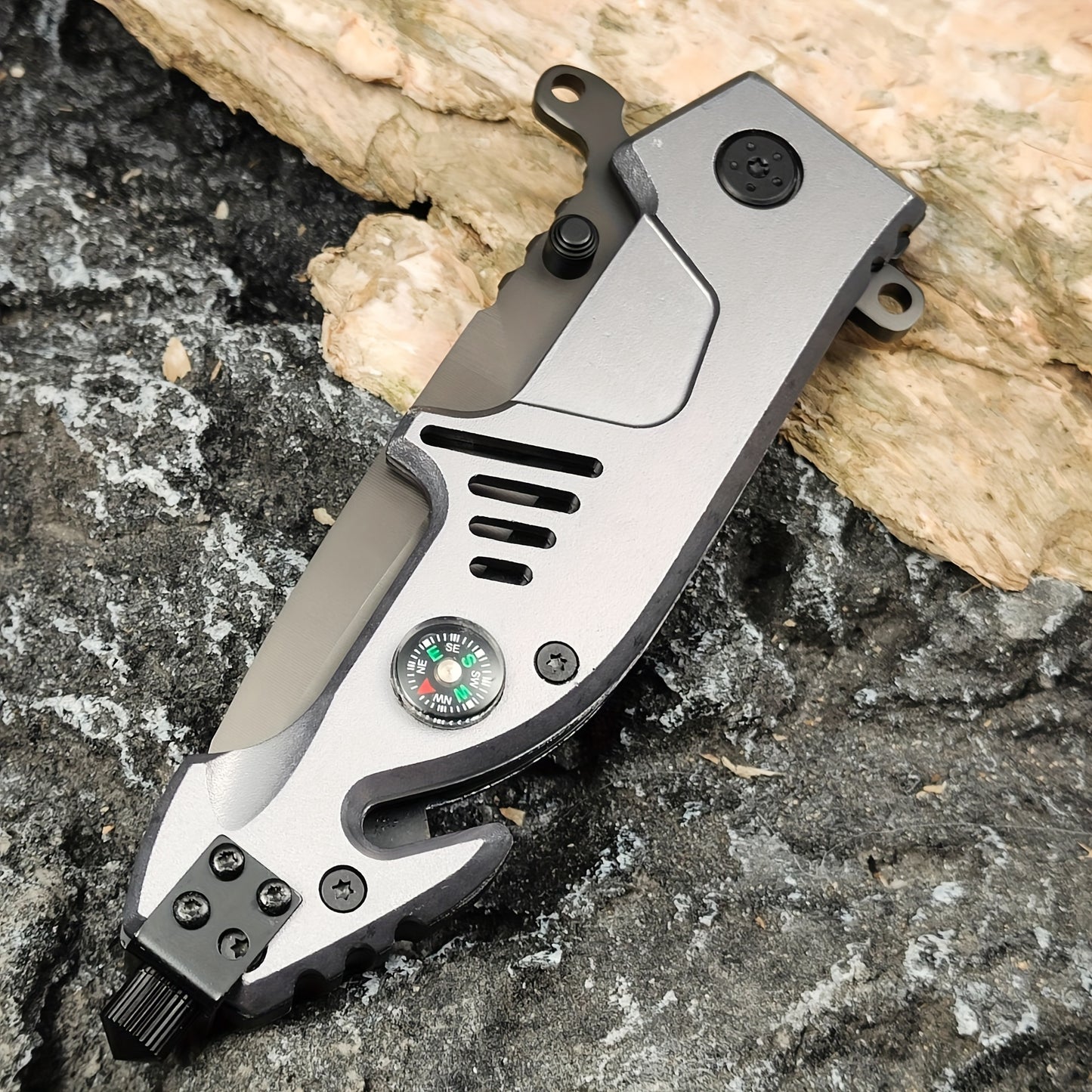 Stainless Steel Folding Knife, EDC Pocket Knife