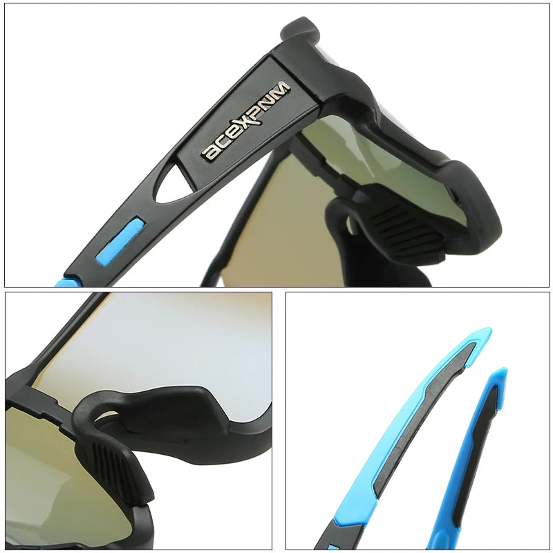 ACEXPNM Polarized Mountain Bike Cycling Glasses