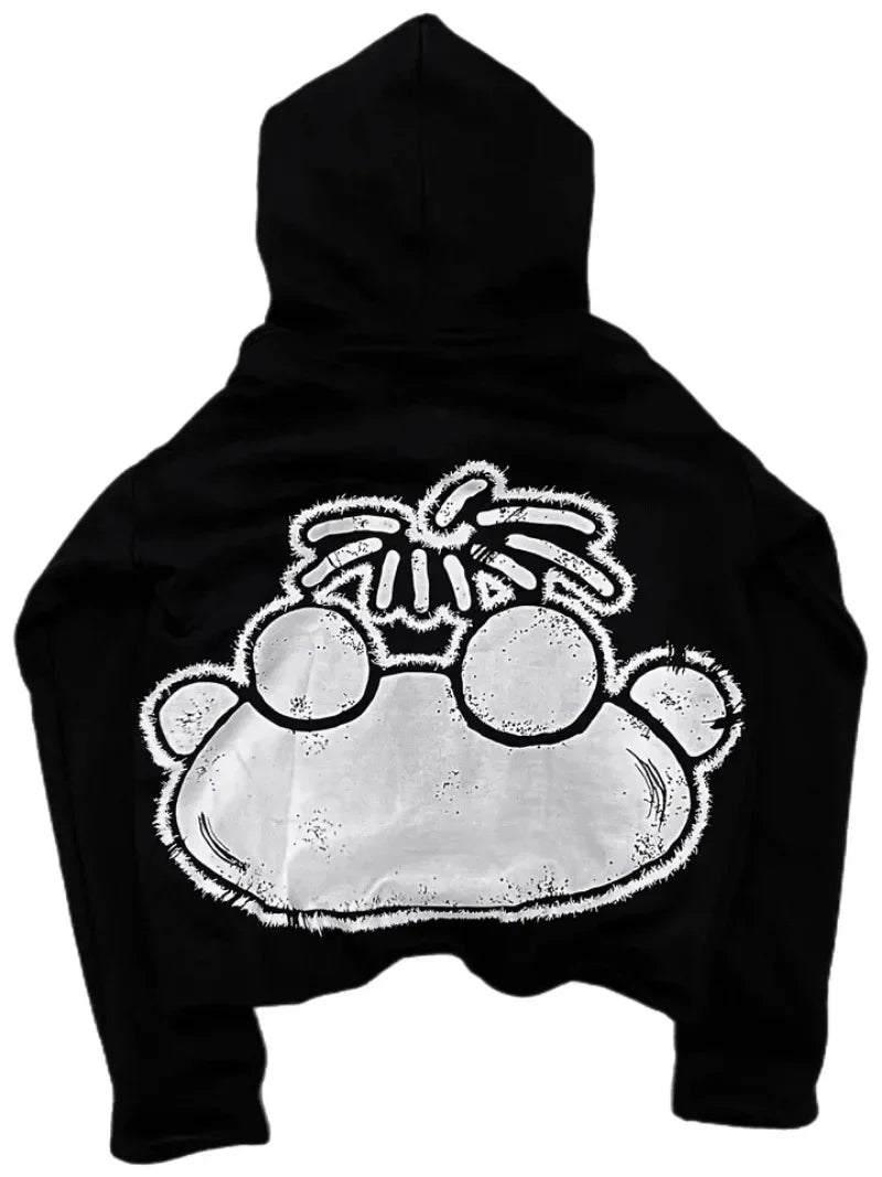 Hoodie Men's / Women's Hip Hop Cartoon Graphic