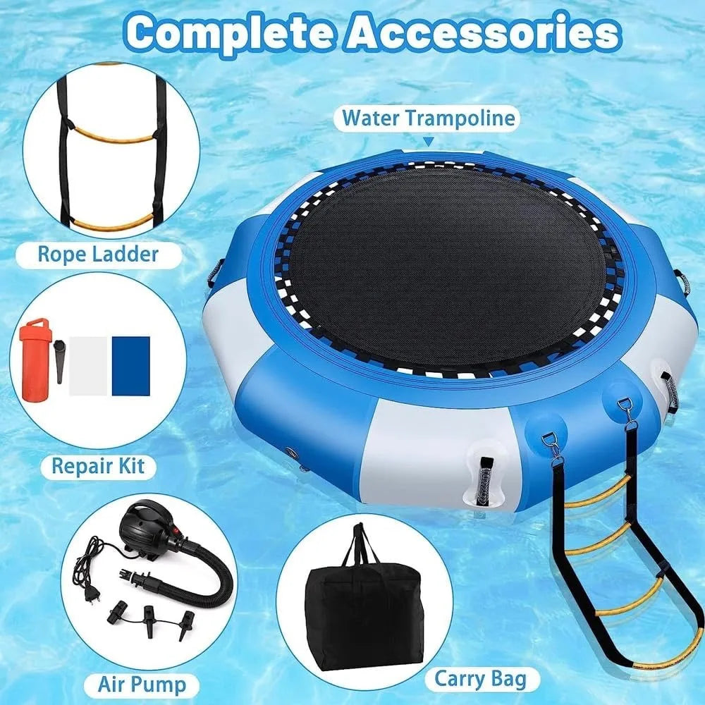 10 Feet Lake Trampoline - Bounce Swim Platform