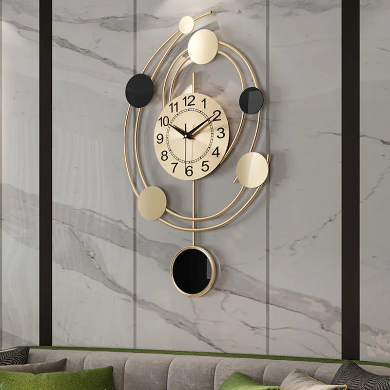 Mechanic Luxury Giant Wall Clock Modern Design