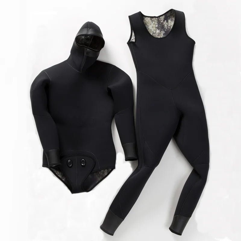 Men's 5mm / 7mm Neoprene Wetsuit. Diving / Surfing