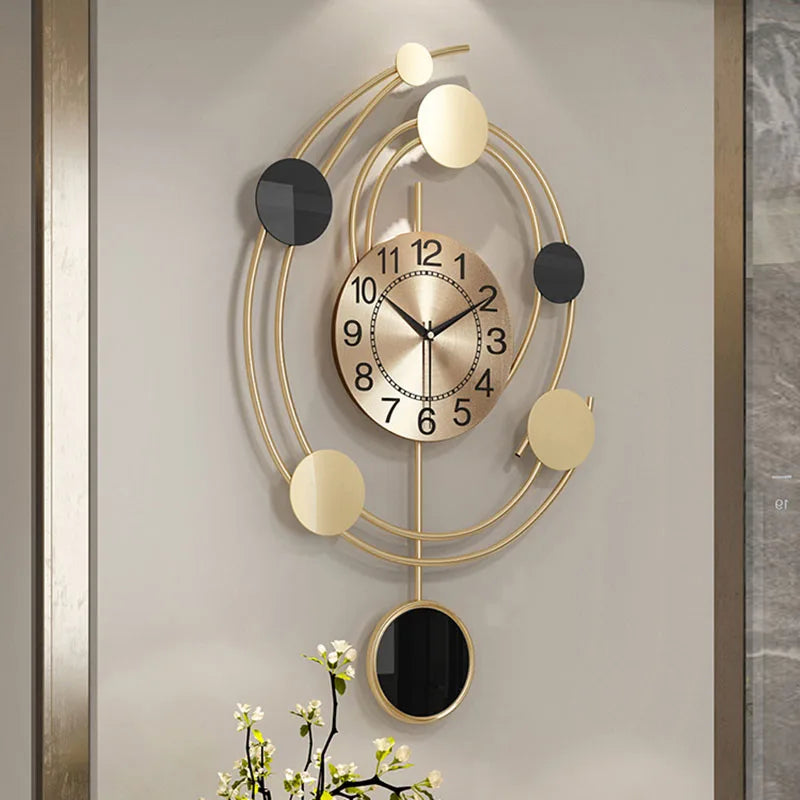 Mechanic Luxury Giant Wall Clock Modern Design