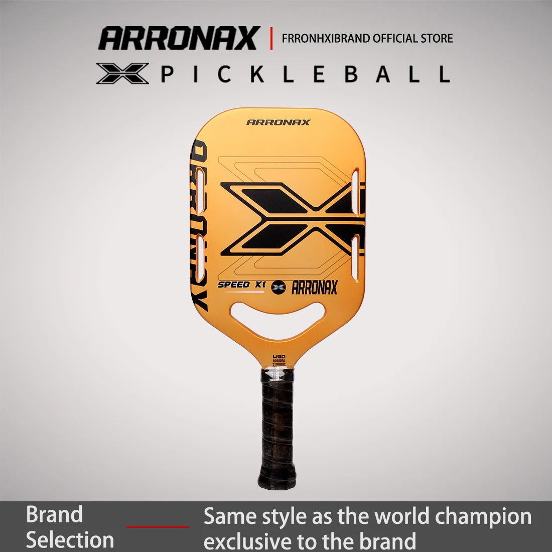 Pickleball Paddle Graphite Textured Surface For Spin