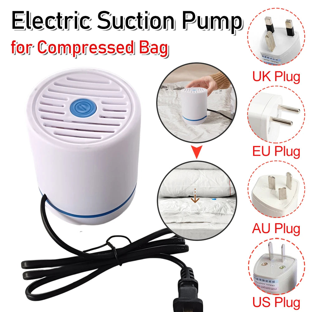 Mini Electric Inflatable Air Pump / Vacuum Sealer